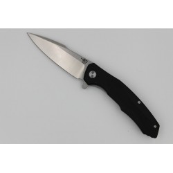 Couteau Bestech Knives Warwolf Lame Acier D2 Manche Black G-10 Linerlock BTKG04A - Livraison Gratuite