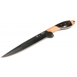 Couteau Tactical Kensei Fighter Shugenja Lame Acier 440 Manche Micarta Etui Nylon KE003 - Livraison Gratuite