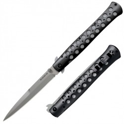 Couteau Cold Steel Ti-Lite Lame Acier S35VN Manche Black Aluminium Linerlock Clip CS26B6 - Livraison Gratuite