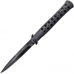 Couteau Cold Steel Ti-Lite XL Flipper Stiletto Lame Acier S35VN Manche G-10 Linerlock Clip CS26C6 - Livraison Gratuite