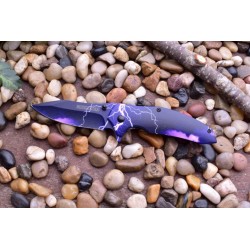 Couteau Rough Rider Galaxy Lame Acier 420 Manche Aluminium Storm Linerlock RR1922 - Livraison Gratuite