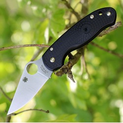 Couteau Spyderco Para 3 Lame Acier CTS BD1N Manche FRN Compression Lock Made USA SC223PBK - Livraison Gratuite