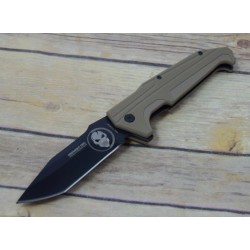 Couteau Tactical Tac-Force Midnight Ops A/O Lame 3Cr13 Manche Tan G-10 Linerlock TF1009TN - Livraison Gratuite