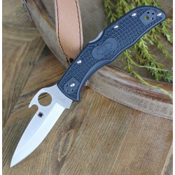 Couteau Spyderco Endela Emerson Opener Lame Acier VG-10 Manche FRN Made Japan SC243PGYW - Livraison Gratuite