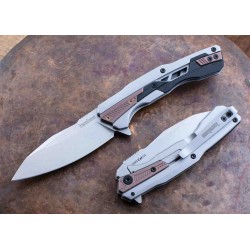 Couteau Kershaw Endgame Lame D2 Manche Métal/GFN KIVT Framelock Clip KS2095 - Livraison Gratuite