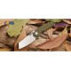 Couteau CJRB Cutlery Crag Recoil-Lock Green Lame Acier D2 Manche G10 Clip J1904RGNF - Livraison Gratuite
