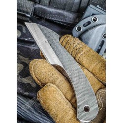 Couteau Tactical S-Tec T12 Lame Acier T12 65HRC Etui Kydex STTS110 - Livraison Gratuite 