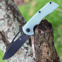 Couteau Kansept Knives Kyro Jade Lame Acier D2 Manche G10 Linerlock Clip KT1001A5 - Livraison Gratuite