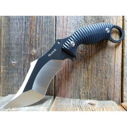 Couteau Ruike F181-B1 Karambit Lame Acier 14C28N Manche Black G10 Etui ABS F181B1-PS - Livraison Gratuite