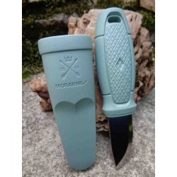 MO13855 Couteau Morakniv Eldris LightDuty Vert Pastel Morakniv Lame 12C27 - Livraison Gratuite