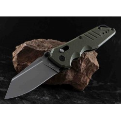 Couteau S-Tec Rapid Lock Green Manche G10 Lame Acier 8Cr14MoV Clip STTS016GN - Livraison Gratuite