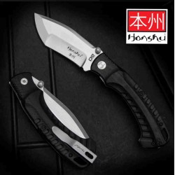 Couteau United Cutlery Honshu Senjutsu Tanto Lame Acier D2 Manche G10 IKBS Linerlock Clip UC3515 - Livraison Gratuite