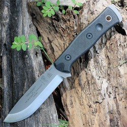 Couteau TOPS BOB Fieldcraft Lame Acier 154CM Manche G10 Etui Kydex USA TPBROS154BLK10 - Livraison Gratuite