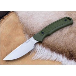 Couteau Kershaw Deschutes Skinner Lame Acier D2 Manche Rubber Etui GFN KS1883 - Livraison Gratuite