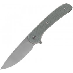 Couteau Ferrum Forge Gent 2.0 Gray Lame Acier 9Cr13MoV Manche G10 IKBS Linerlock Clip FF009Y - Livraison Gratuite