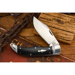 Couteau Rough Ryder Reserve Original Clasper Lame Acier D2 Manche Micarta Slip Joint RRR014 - Livraison Gratuite