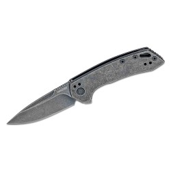 Couteau Kershaw Radar A/O Lame Acier 8Cr13MoV Manche Acier Framelock Clip KS5560 - Livraison Gratuite