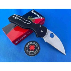 Couteau Spyderco Lil' Native Wharncliffe Lame Acier CPM-S30V Manche G10 Compression Lock Clip USA SC230GPWC - Livraison Gratuite