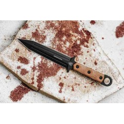 Couteau TOPS Modern Gladius Lame Acier Carbone 1095 Manche Tan Micarta Etui Kydex Made USA TPMGLAD01 - Livraison Gratuite