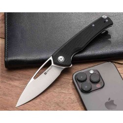 Couteau Sencut Mims Black Manche G10 Lame Acier 9Cr18MoV IKBS Linerlock Clip S210131 - Livraison Gratuite