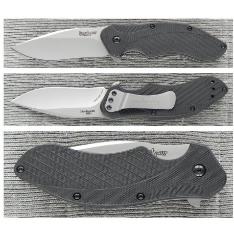 COUTEAU KERSHAW Clash Spring Assisted A/O 8Cr13MoV Plain edge KS1605 - Livraison Gratuite