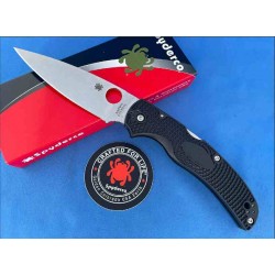 Couteau Spyderco Native Chief Lightweight Lame Acier CTS-BD1N Satin Manche FRN Lockback USA SC244PBK - Livraison Gratuite