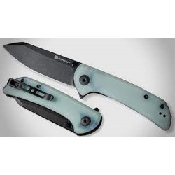 Couteau Sencut Fritch Jade Lame Acier 9Cr18MoV Manche G10 IKBS Linerlock Clip S220142 - Livraison Gratuite