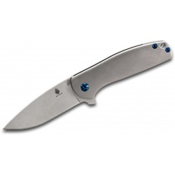 Couteau Kizer Cutlery Laconico Gemini Acier CPM-S35VN Manche AL6V4 Titanium Framelock KI3471 - Livraison Gratuite