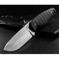 Couteau Schrade Delta Class Exertion Lame Acier AUS-10 Drop Point Manche FRN Etui Rigide SCH1159309 - Livraison Gratuite