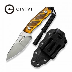 Couteau CIVIVI Propugnator Yellow Manche Ultem Lame Acier D2 SW Etui Kydex CIVC230023 - Livraison Gratuite