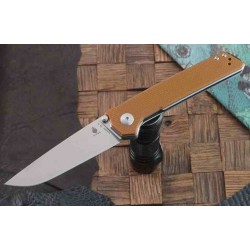 Couteau Kizer Domin Tan Lame Acier VG-10 Manche G10 Linerlock Clip KIV4516A4 - Livraison Gratuite