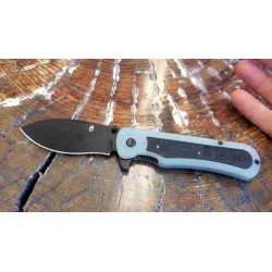 Couteau Gerber Confidant Jade Lame Drop Point Acier 440 Manche G10/Bamboo Linerlock Clip G1066478 - Livaison Gratuite