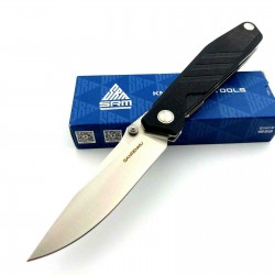 Couteau SRM 1158 Black Manche G10 Lame Acier 8Cr13MoV Linerlock Clip SRM1158 - Livraison Gratuite