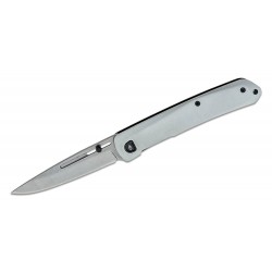 Couteau Gerber Affinity Sylver Aluminium Manche Alu/Acier Lame Acier D2 Framelock Clip G1867 - Livraison Gratuite