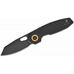 Couteau Vosteed Ankylo Black Manche Alu Lame Reverse Tanto Acier Elmax Satin IKBS Vanchor Lock VOSA1909 - Livraison Gratuite