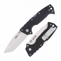 Couteau Cold Steel AD-10 Lite Tanto Lame Acier S35VN Manche G10 Lockback Clip CS28DE - Livraison Gratuite