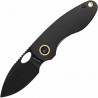 Couteau Vosteed Mini Acorn Black Manche G10 Lame 14C28N Blk IKBS Linerlock Clip VOSA3401 - Livraison Gratuite