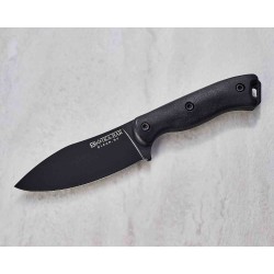 Couteau KA-BAR Becker Nessmuk Lame Acier Carbone 1095 Black Manche Ultramid Etui Polymère Made USA BKR19BK - Livraison Gratuite