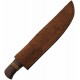 Couteau De Survie Rite Edge Hunter Lame Acier Carbone Manche Bois Etui Cuir PA203432 - Livraison Gratuite