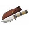 Couteau Rite Edge Sedona Bone Hunter Manche Os Lame Acier Inox Etui CUir PA8039 - Livraison Gratuite