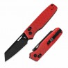 Couteau Kizer Task Red Manche G10 Lame Acier 154CM Black Clutch Lock Clip KIV3641A2 - Livraison Gratuite