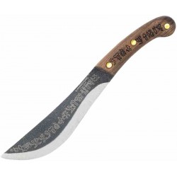 Couteau Condor Matato'a Lame Acier Carbone 1095 Manche Noyer Etui Cuir Made Salvador CTK3976712 - Livraison Gratuite