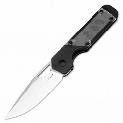 Couteau Kizer Cutlery Mini Militaw Black Manche G10/Acrylic Lame Acier Nitro-V Linerlock Clip KIV3634SA3 - Livraison Gratuite