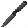 Couteau Kizer Militaw Gold Manche Alu/CamoCarbon Lame Acier CPM-S35VN Etui Kydex KI1067A1 - Livraison Gratuite