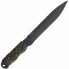 Couteau Ranger Knives Shank Camo Manche Corde Lame Acier Carbone 1095 Etui Nylon USA RN9410CAMO - Livraison Gratuite