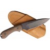 Couteau Bradford Guardian 3.2 3D Natural Manche Micarta Lame Acier AEB-L Etui Cuir Made USA BRAD32FE104NA - Livraison Gratuite