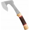 Hache Condor Country Backroads Axe Lame Acier Carbone 1075 Manche Bois/Cuir Etui Cuir Salvador CTK285341HC - Livraison Gratuite