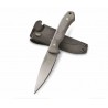 Couteau Condor K-Night Fixed Manche Micarta Lame Acier 14C28N Etui Kydex Made Salvador CTK183642MSK - Livraison Gratuite