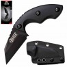 Couteau Elite Tactical Sidearm Lame Acier D2 Manche G10 Etui Kydex ETFIX010 - Livraison Gratuite