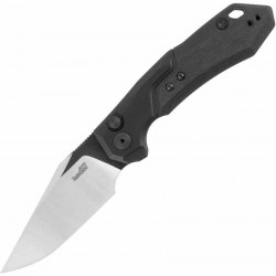 Couteau Automatique Kershaw Launch 19 AUTO Lame Acier CPM-154 Manche Alu/G10 Clip USA KS7851BLK - Livraison Gratuite